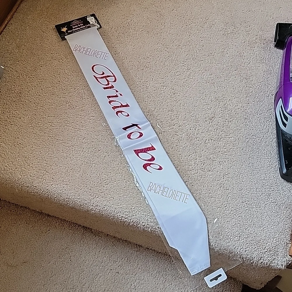 💍 Bride to Be Bachelorette Sash